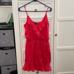 Express Flirty Red Dress